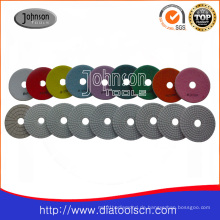 Diamond White Wet Polishing Pad für Boden Polieren